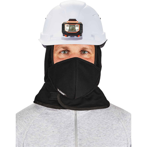 Doublure de casque de s&eacute;curit&eacute; d'hiver N-Ferno avec cache-bouche, Doublure en Molleton, Taille unique, Noir Auto-Cam