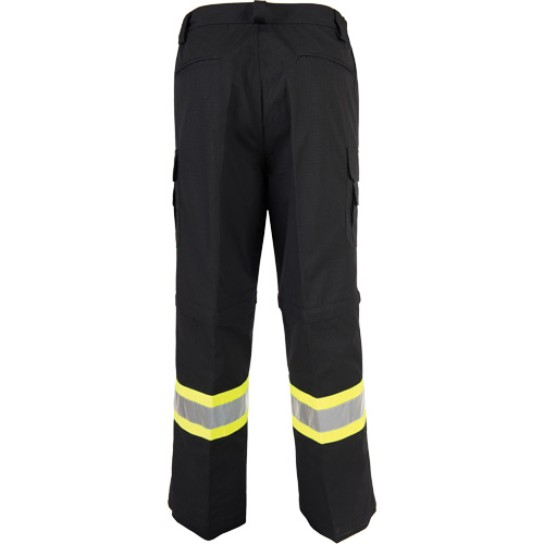 All-Season High Visibility Ventilated Pants, Poly-Cotton, 50, Black Auto-Cam