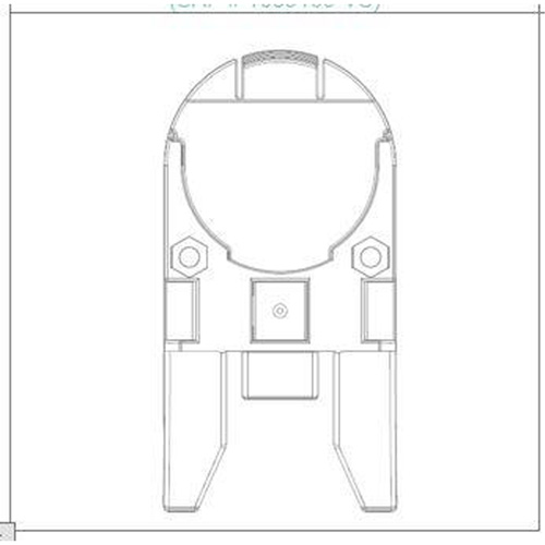 Adaptateur de casque de s&eacute;curit&eacute; pour serre-t&ecirc;tes VeriShield de Howard Leight Auto-Cam