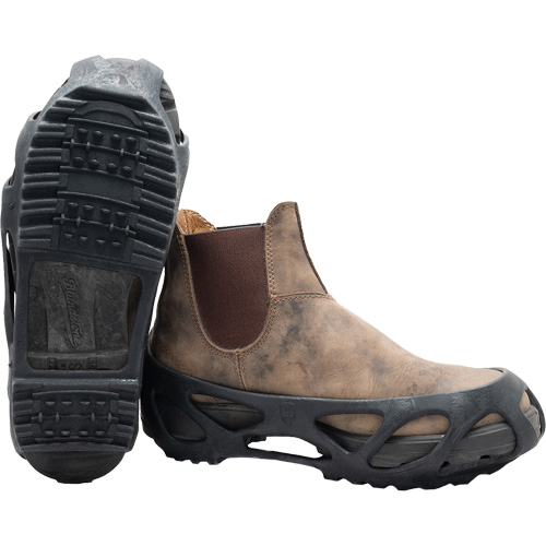 Slk Grip Anti-Slip Overshoes, Thermoplastic Elastomer, Stud Traction, X-Large Auto-Cam