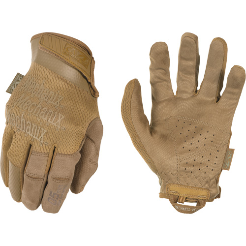 Gants de tir tactique Coyote, Paume Synth&eacute;tique, Taille Petit/8 Auto-Cam