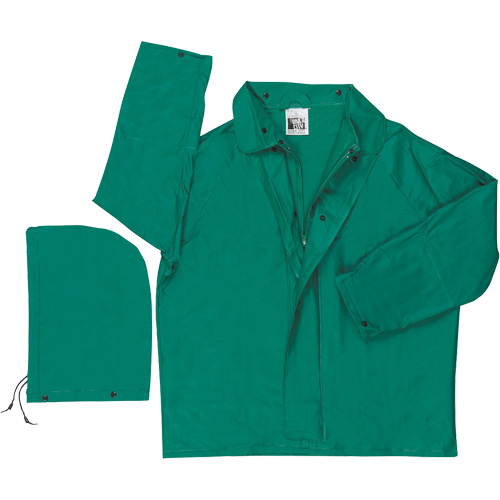 Imperm&eacute;able avec limite dinflammabilit&eacute; Dominator, Polyester/PVC, Grand, Vert Auto-Cam