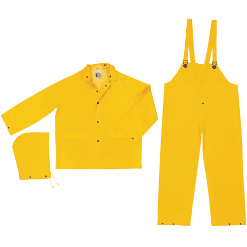 Ensemble imperm&eacute;able de s&eacute;rie classique, Polyester/PVC, 2T-Grand, Jaune Auto-Cam