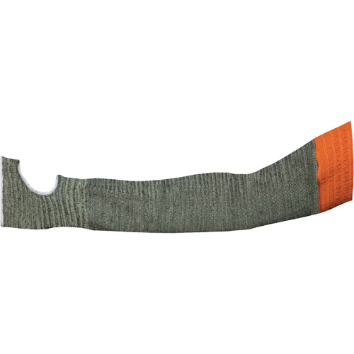 Contender Cut-Resistant Composite-Knit Sleeve, Aramid, 22", ASTM ANSI Level A4, Grey Auto-Cam