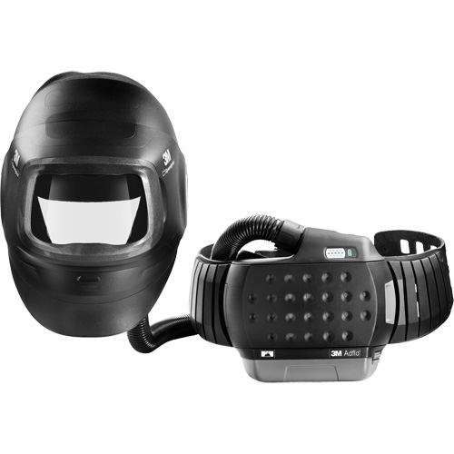Syst&egrave;me de protection respiratoire &agrave; &eacute;puration d'air propuls&eacute; pour haute altitude Adflo, Masque de soudage, Pile Lithium-ion Auto-Cam