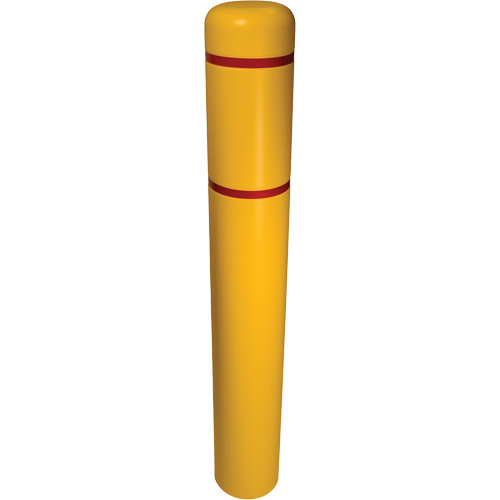 Bollard Cover, 4" Dia. x 54" L, Yellow Auto-Cam