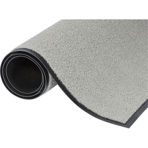 Tapis d'accueil Jasper, Essuie-pieds/grattoir, 3' x 10' x 5/16", Gris Auto-Cam