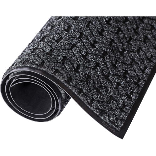 Tapis d'accueil Performance Tire-Track, Essuie-pieds/grattoir, 4' x 8' x 3/8", Charbon Auto-Cam