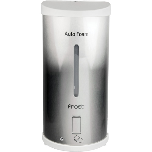 Distributeur de savon et de d&eacute;sinfectant en mousse, Sans contact, Capacit&eacute; de 800 ml, Format Vrac Auto-Cam