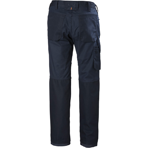 Pantalons d'entretien Oxford, Poly-coton, Bleu marin, Taille 30, Entrejambe 32 Auto-Cam