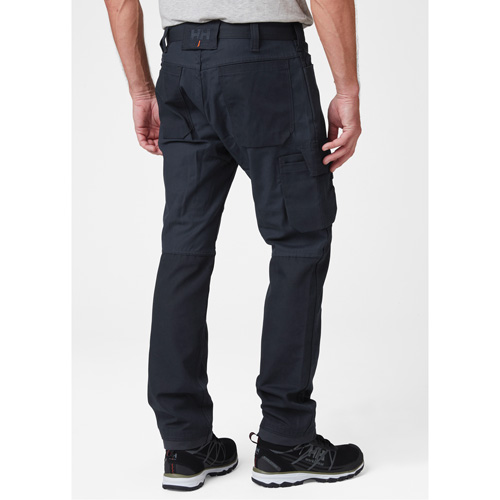Pantalons d'entretien Oxford, Poly-coton, Bleu marin, Taille 30, Entrejambe 32 Auto-Cam