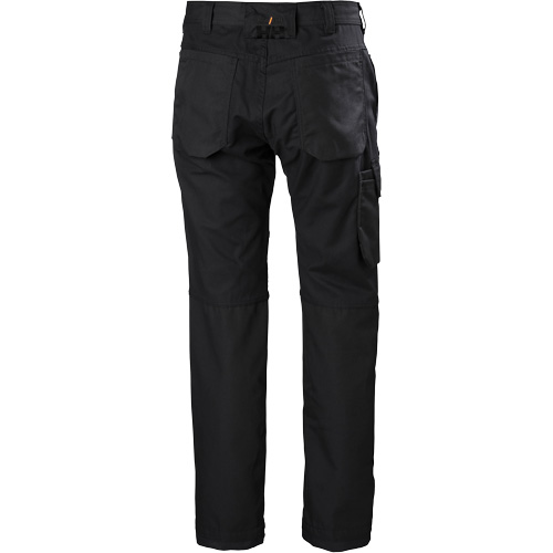 Pantalons d'entretien Oxford, Poly-coton, Noir, Taille 30, Entrejambe 32 Auto-Cam