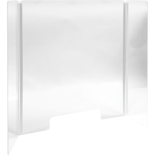 Countertop Safety Shield, 24-3/8" W x 31-3/4" H Auto-Cam