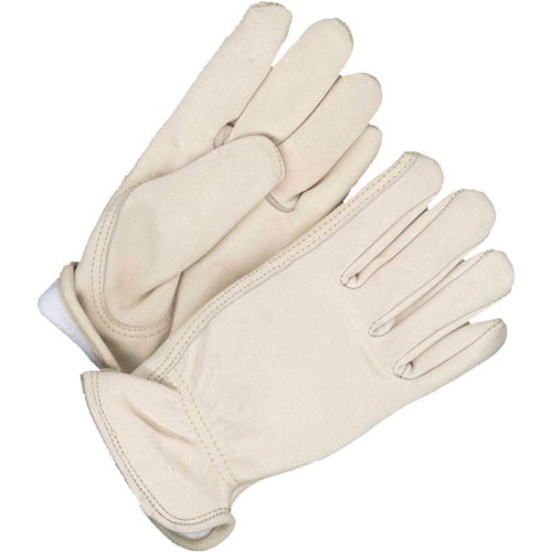Gants de conducteur isol&eacute;s pour femmes, 9, Paume en Cuir fleur de vache, Molleton Auto-Cam