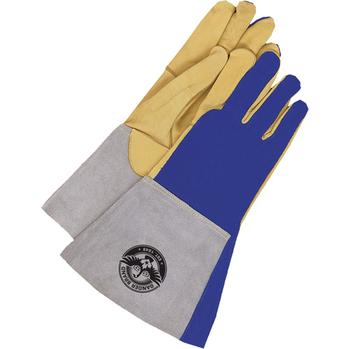 Gants de soudage &agrave; l'arc TIG et MIG, Cuir fleur de daim, Taille Petit Auto-Cam
