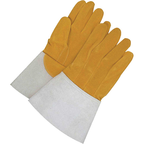Gants de soudage &agrave; l'arc TIG Gander Brand, Cuir de daim refendu, Taille 2T-Grand Auto-Cam