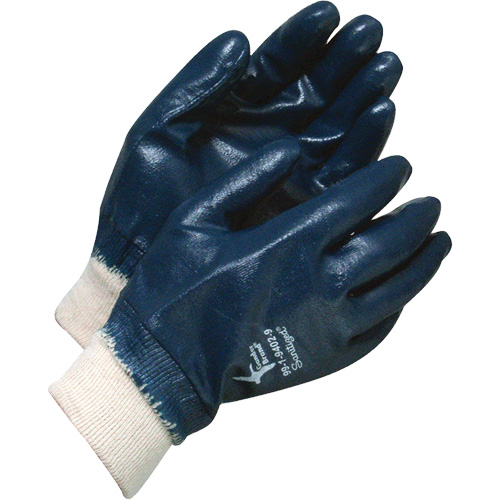 Coated Gloves, 8, Nitrile Coating, Jersey Shell Auto-Cam