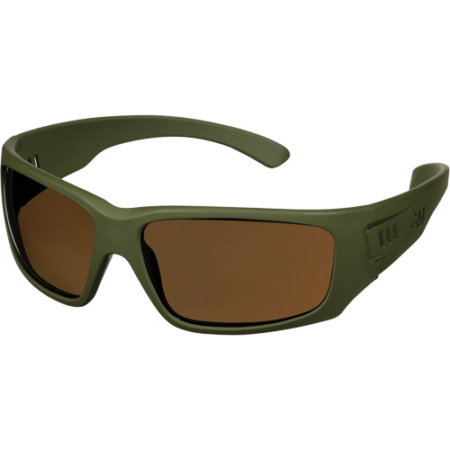 Maxim Elite 1000 Series Safety Glasses, Brown Lens, Anti-Fog/Anti-Scratch, Meets/Exceeds CSA Z94.3 Auto-Cam
