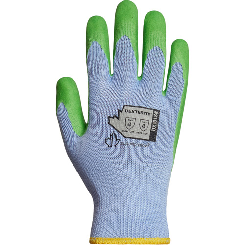 Dexterity&reg; String Knit Gloves, Poly/Cotton, Single Sided, 10 Gauge, 9 Auto-Cam