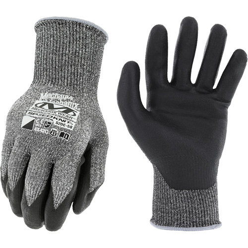 Gants r&eacute;sistants aux coupures SpeeKnit C3, Taille Moyen/8, Calibre 10, Rev&ecirc;tement Mousse de nitrile, Enveloppe en PEHP, ASTM ANSI niveau A3/EN 388 niveau C Auto-Cam