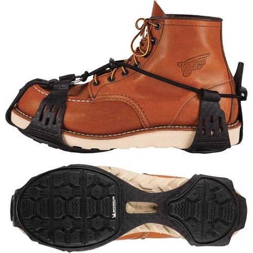 TREX&reg; 6325 Spikeless Traction Devices, Rubber, Grooved Traction, Medium Auto-Cam