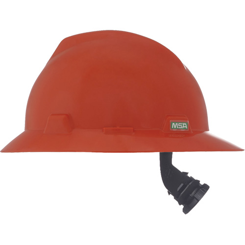 V-Gard&reg; Slotted Full-Brim Hardhat, Meets CSA Type 1, Ratchet Suspension, Non-Vented Auto-Cam