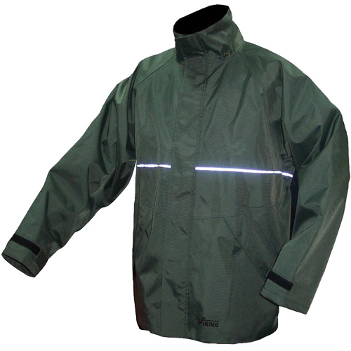 Journeyman Waterproof Jacket, Nylon, Medium, Green Auto-Cam