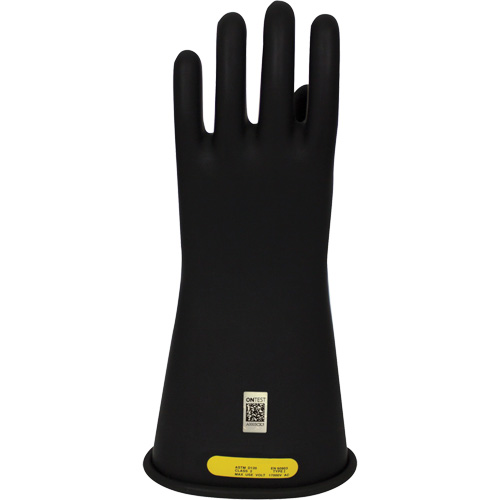 Arcguard Rubber Voltage Gloves, Size 8, 10" L Auto-Cam