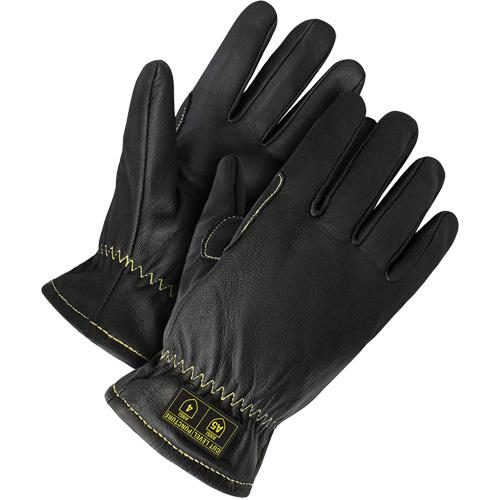 Deny Oil Resistant Gloves, 3X-Large, Grain Goatskin Palm Auto-Cam