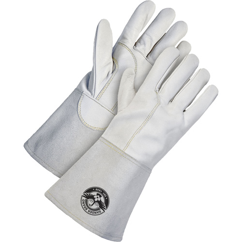 Gants de soudage &agrave; l'arc TIG, Cuir de ch&egrave;vre refendu, Taille Grand Auto-Cam