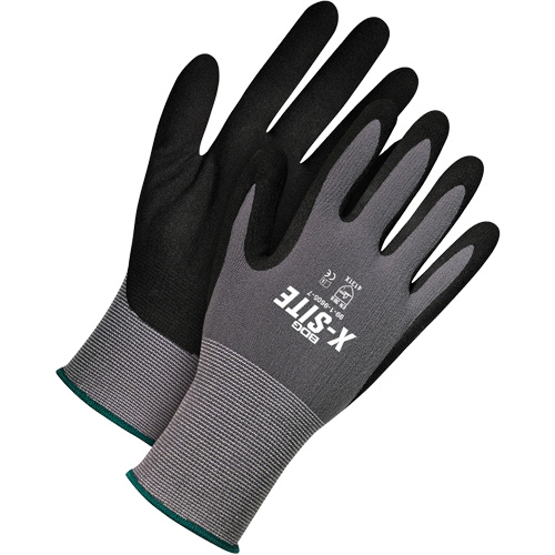 Gants enduits l&eacute;gers X-Site, 8, R&ecirc;vetement Nitrile, Calibre 15, Enveloppe en Nylon/Lycra Auto-Cam