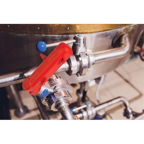 Dispositif de cadenassage pour poign&eacute;e de tirage, Type Papillon Auto-Cam