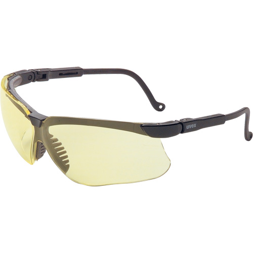 Uvex HydroShield&reg; Genesis&reg; Safety Glasses, Amber Lens, Anti-Fog/Anti-Scratch, ANSI Z87+/Meets/Exceeds CSA Z94.3 Auto-Cam