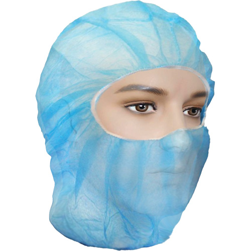 Care Balaclavas, Polypropylene, Blue Auto-Cam