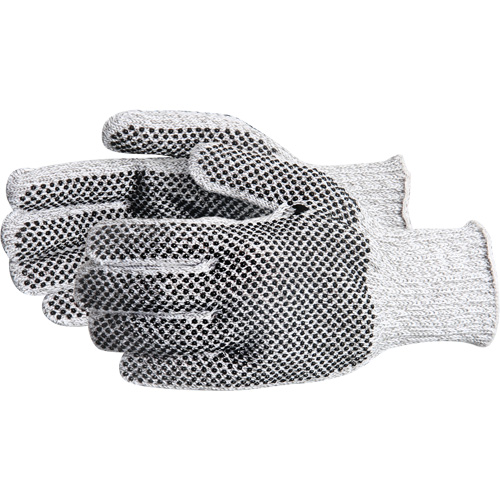 Gants en tricot composite de poids moyen Contender, Taille T-petit, Calibre 7, Rev&ecirc;tement PVC, Enveloppe en Cordura, ASTM ANSI niveau A4 Auto-Cam
