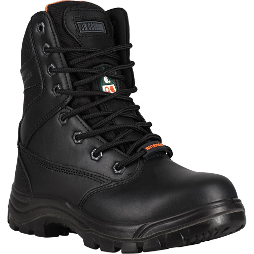 Bottes de s&eacute;curit&eacute;, Cuir, Embout Acier, Taille 6, Imperm&eacute;able Auto-Cam