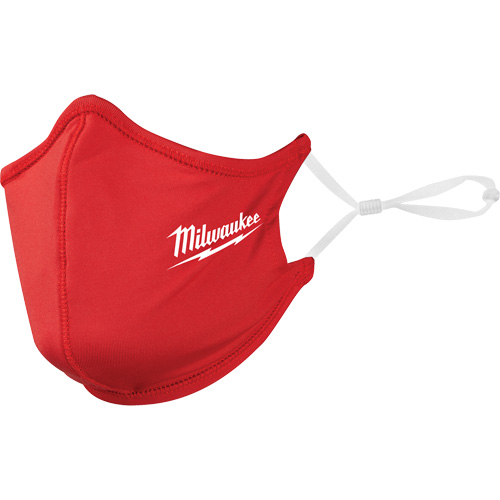 2-Layer Face Mask, Nylon/Polyester/Spandex, Red Auto-Cam