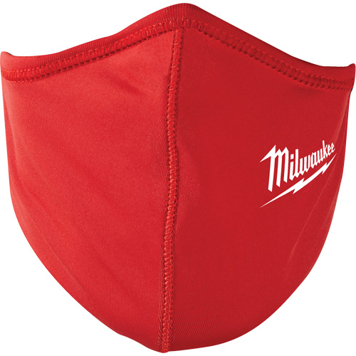 2-Layer Face Mask, Nylon/Polyester/Spandex, Red Auto-Cam