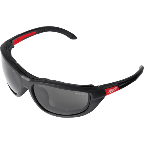Performance Safety Glasses with Gasket, Black Lens, Polarized, Meets/Exceeds CSA Z94.3 Auto-Cam