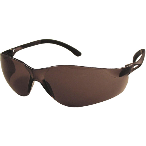 Lunettes de s&eacute;curit&eacute; Sen-Tec, Lentille Gris, Antibu&eacute;e/Anti-&eacute;gratignures, R&eacute;pond ou surpasse la norme CSA Z94.3 Auto-Cam