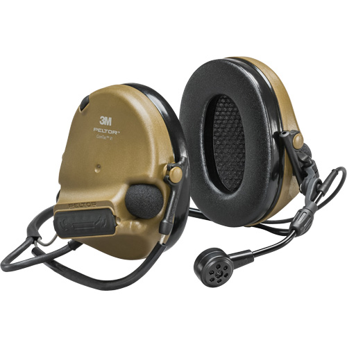 Casque VI NIB Peltor ComTac, Style Cordon cervical, 22 dB Auto-Cam