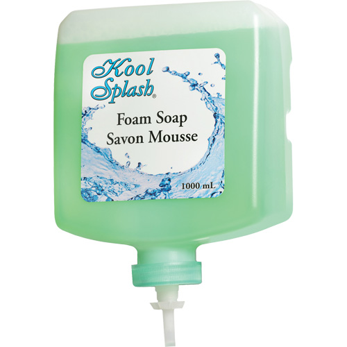 Kool Splash&reg; Soothing Aloe Soap, Foam, 1000 ml, Scented Auto-Cam