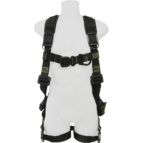 Nylon Arc Flash Harness, CSA Certified, Class ADLR, X-Large, 352 lbs. Cap. Auto-Cam
