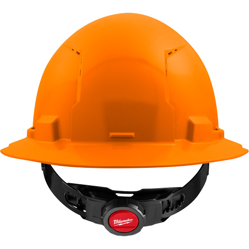 Casque de s&eacute;curit&eacute; &agrave; bord complet, R&eacute;pond aux normes CSA type 1, Suspension Rochet, Ventil&eacute; Auto-Cam