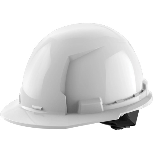 Front Brim Hardhat, Meets CSA Type 1, Ratchet Suspension, Non-Vented Auto-Cam