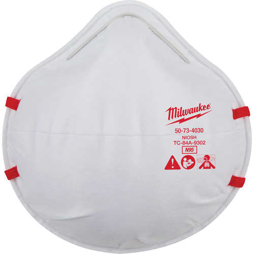 Disposable Respirator, N95, NIOSH Certified, One Size Auto-Cam