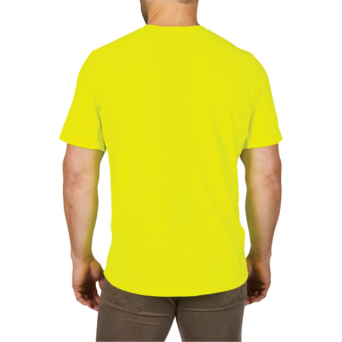Chandail l&eacute;ger &agrave; haute visibilit&eacute; Workskin, Hommes, Petit, Jaune Auto-Cam