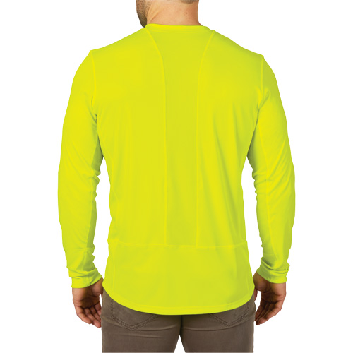 Workskin Lightweight High Visibility Shirt, Men's, Small, Yellow Auto-Cam