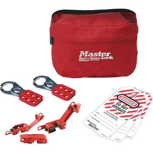 Basic Lockout Kit with No Locks, Electrical Kit, 8 Components Auto-Cam