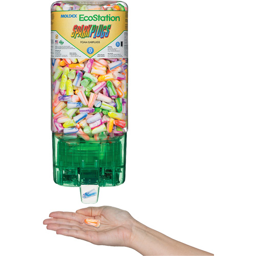 SparkPlugs Earplugs TouchFree EcoStation&reg; Dispenser Starter Kit Auto-Cam
